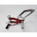 CNC Racing PRAMAC RACING LIMITED EDITION RPS Adjustable Rearset for the Ducati Panigale V4 / S / Speciale / R - Aluminum Heel Guards CNC Racing PRAMAC RACING LIMITED EDITION RPS Adjustable Rearset for the Ducati Panigale V4 / S / Speciale / R - Aluminum Heel Guards